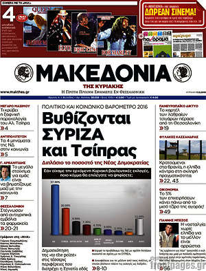 Μακεδονία - Βυθίζονται ΣΥΡΙΖΑ και Τσίπρας