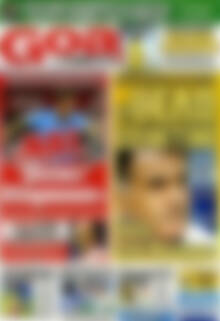Πρωτοσέλιδο εφημερίδας Goal News - protoselida