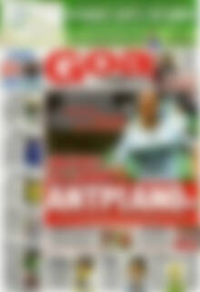 Πρωτοσέλιδο εφημερίδας Goal News - protoselida