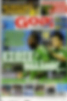 Πρωτοσέλιδο εφημερίδας Goal News - protoselida