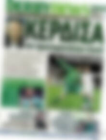 Πρωτοσέλιδο εφημερίδας Derby News - protoselida