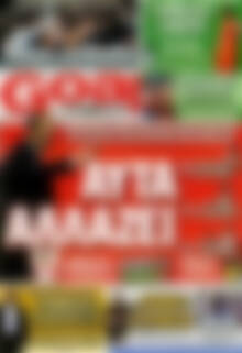 Πρωτοσέλιδο εφημερίδας Goal News - protoselida