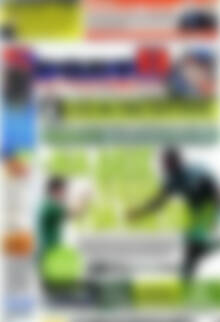 Πρωτοσέλιδο εφημερίδας Sport Day - protoselida
