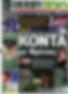 Πρωτοσέλιδο εφημερίδας Derby News - protoselida