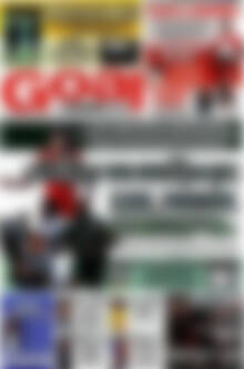 Πρωτοσέλιδο εφημερίδας Goal News - protoselida