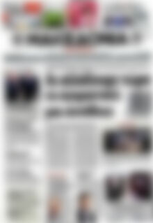 Πρωτοσέλιδο εφημερίδας Μακεδονία - protoselida