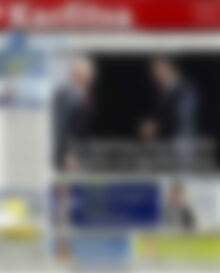 Πρωτοσέλιδο εφημερίδας Karfitsa - protoselida