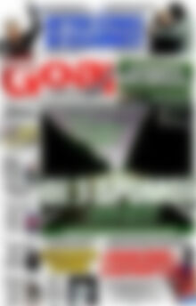 Πρωτοσέλιδο εφημερίδας Goal News - protoselida