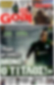 Πρωτοσέλιδο εφημερίδας Goal News - protoselida