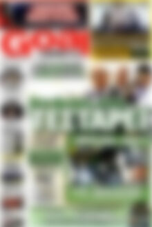 Πρωτοσέλιδο εφημερίδας Goal News - protoselida