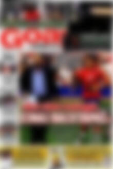 Πρωτοσέλιδο εφημερίδας Goal News - protoselida
