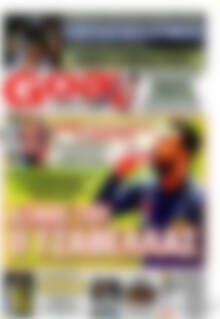 Πρωτοσέλιδο εφημερίδας Goal News - protoselida