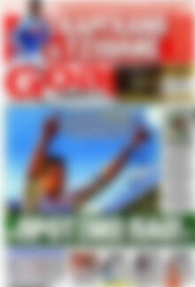 Πρωτοσέλιδο εφημερίδας Goal News - protoselida