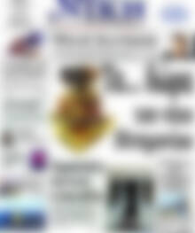 Πρωτοσέλιδο εφημερίδας Η Νίκη - protoselida