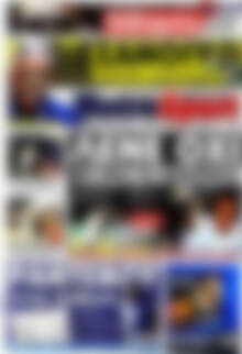 Πρωτοσέλιδο εφημερίδας MetroSport - protoselida