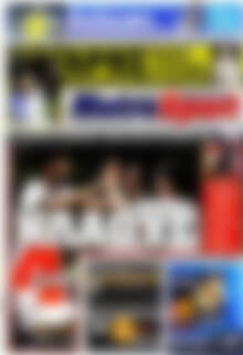 Πρωτοσέλιδο εφημερίδας MetroSport - protoselida