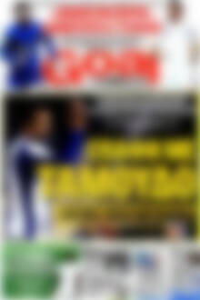 Πρωτοσέλιδο εφημερίδας Goal News - protoselida