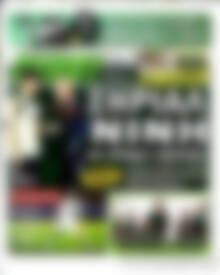 Πρωτοσέλιδο εφημερίδας Derby News - protoselida