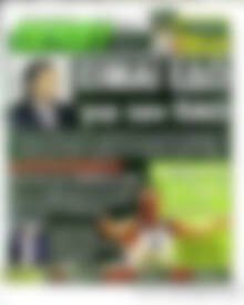 Πρωτοσέλιδο εφημερίδας Derby News - protoselida