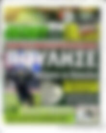 Πρωτοσέλιδο εφημερίδας Derby News - protoselida