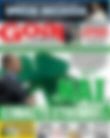 Πρωτοσέλιδο εφημερίδας Goal News - protoselida