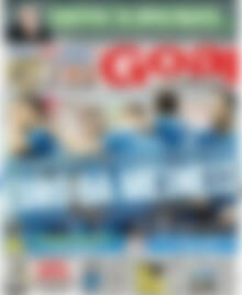 Πρωτοσέλιδο εφημερίδας Goal News - protoselida
