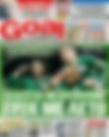 Πρωτοσέλιδο εφημερίδας Goal News - protoselida