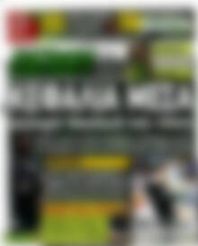 Πρωτοσέλιδο εφημερίδας Derby News - protoselida