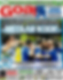 Πρωτοσέλιδο εφημερίδας Goal News - protoselida