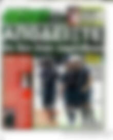 Πρωτοσέλιδο εφημερίδας Derby News - protoselida