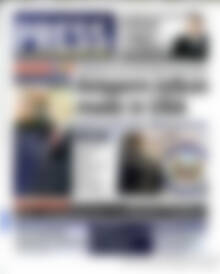 Πρωτοσέλιδο εφημερίδας Press Time - protoselida