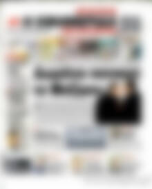 Πρωτοσέλιδο εφημερίδας Η εφημερίδα των συντακτών - protoselida