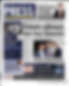 Πρωτοσέλιδο εφημερίδας Press Time - protoselida