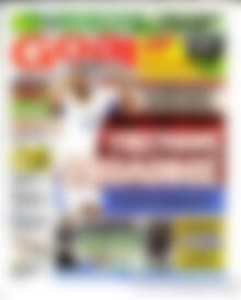Πρωτοσέλιδο εφημερίδας Goal News - protoselida