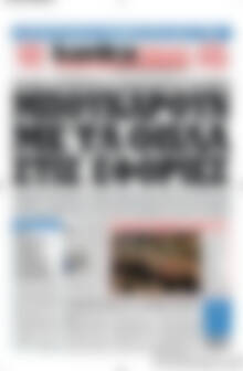 Πρωτοσέλιδο εφημερίδας Kontra News - protoselida