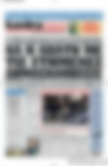 Πρωτοσέλιδο εφημερίδας Kontra News - protoselida