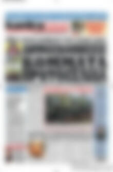 Πρωτοσέλιδο εφημερίδας Kontra News - protoselida