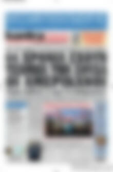 Πρωτοσέλιδο εφημερίδας Kontra News - protoselida