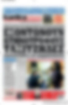 Πρωτοσέλιδο εφημερίδας Kontra News - protoselida