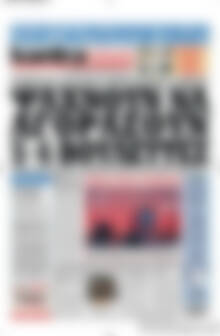 Πρωτοσέλιδο εφημερίδας Kontra News - protoselida