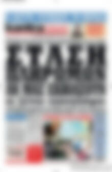 Πρωτοσέλιδο εφημερίδας Kontra News - protoselida