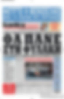 Πρωτοσέλιδο εφημερίδας Kontra News - protoselida