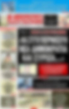 Πρωτοσέλιδο εφημερίδας Αυριανή Μακεδονίας Θράκης - protoselida