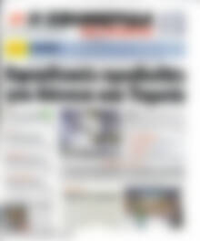 Πρωτοσέλιδο εφημερίδας Η εφημερίδα των συντακτών - protoselida