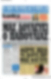 Πρωτοσέλιδο εφημερίδας Kontra News - protoselida