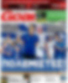 Πρωτοσέλιδο εφημερίδας Goal News - protoselida
