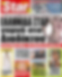 Πρωτοσέλιδο εφημερίδας Star press - protoselida