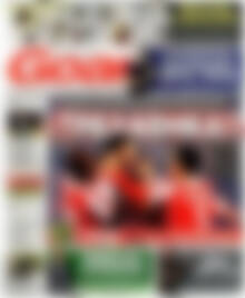 Πρωτοσέλιδο εφημερίδας Goal News - protoselida