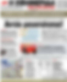 Πρωτοσέλιδο εφημερίδας Η εφημερίδα των συντακτών - protoselida