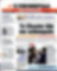 Πρωτοσέλιδο εφημερίδας Η εφημερίδα των συντακτών - protoselida
